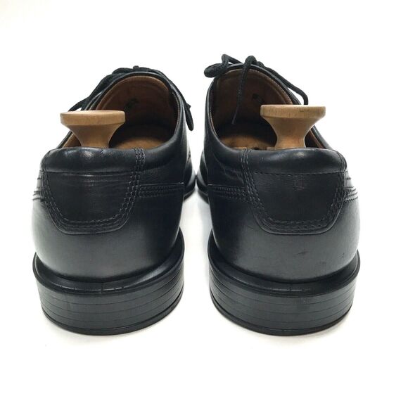 ECCO Windsor Extra Width Black Leather Comfort Dress Oxfords US 9.5 / 10 EU 44 main image 10